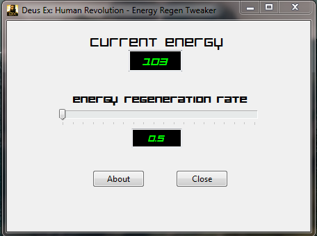 Full Energy Regeneration 1.3.643.1