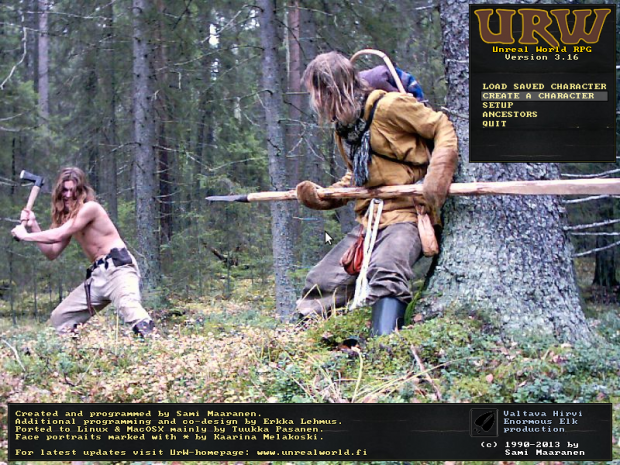 UnReal World RPG v3.16 linux