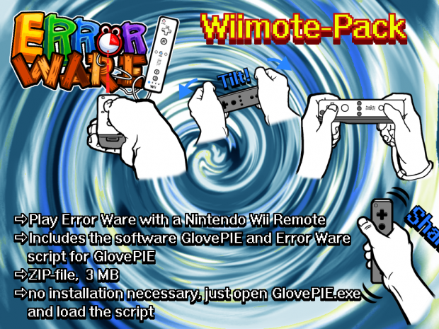 Error Ware - Wiimote Pack