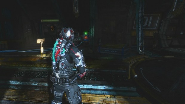 dead space 2 security suit anmatied