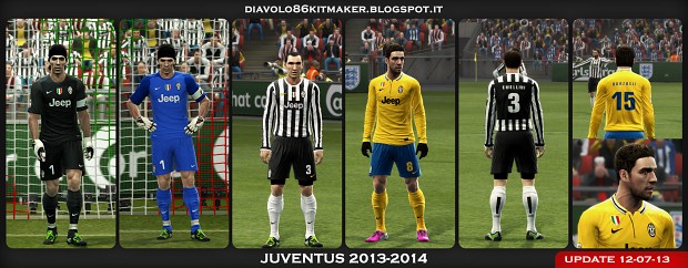 Juventus 2013 - 2014 Kits