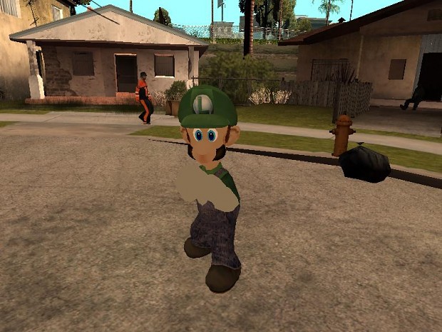 ssbb luigi gta sa