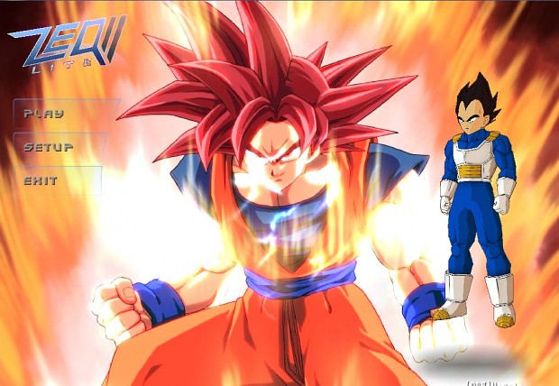 Zeq2 Goku Super Saiyan God Theme
