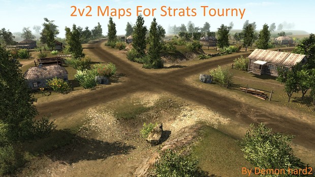 2v2 maps for Strat's Tourny with spec slots