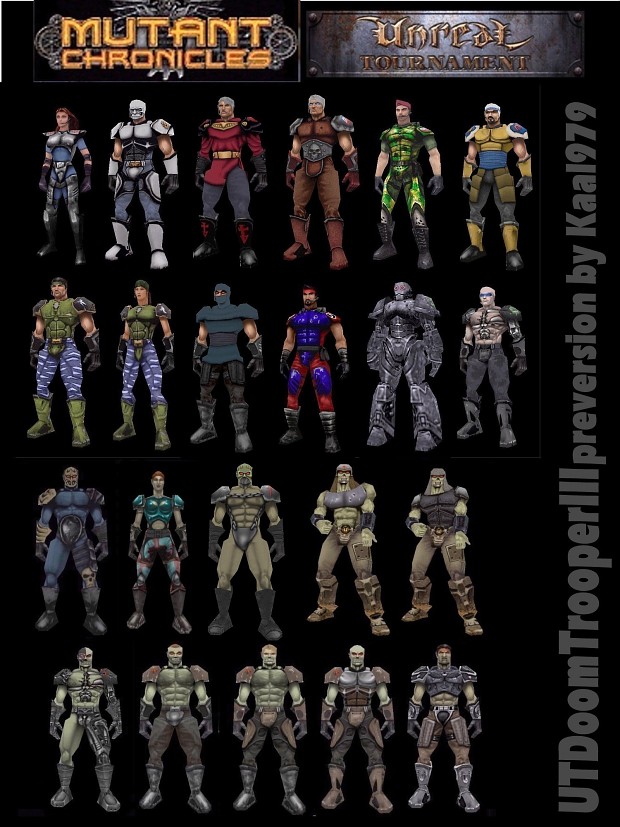 UT DoomTrooper 3 Final Beta 23 Skins