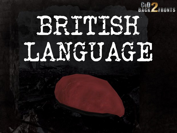 CoD2 British language (Voice Addon)