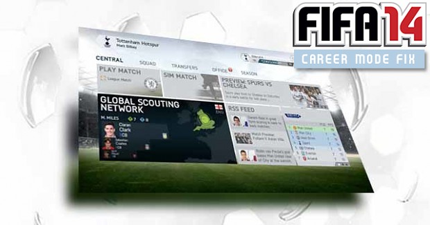 FIFA14 Career Mode Fix