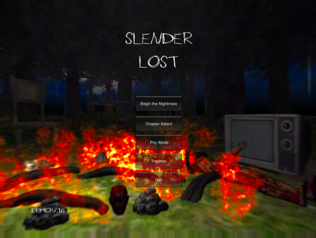Slender Lost Demo v.16
