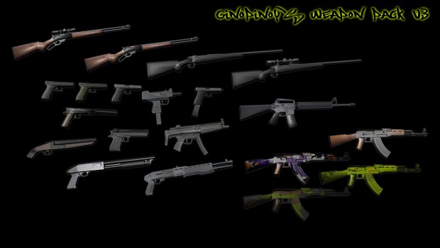 GinoPinoy's Weapon Pack