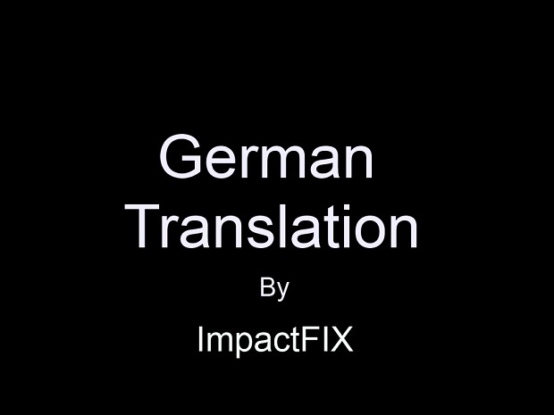 Premonition  "German Translation"