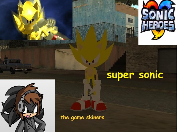 super sonic from sonic heroes