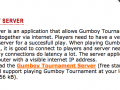 Gumboy Tournament Server