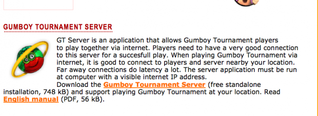 Gumboy Tournament Server