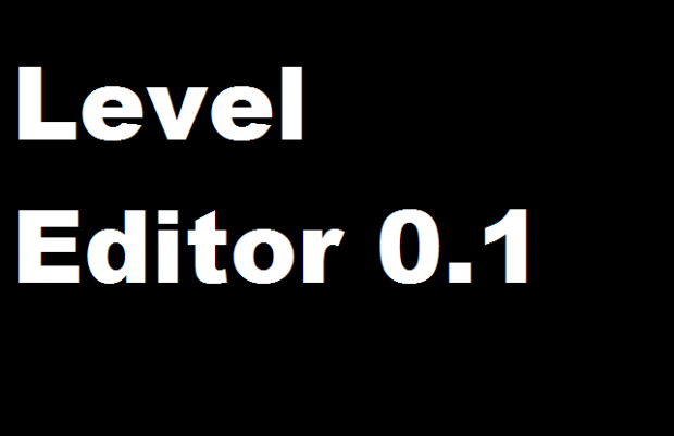 Level Editor 0.1
