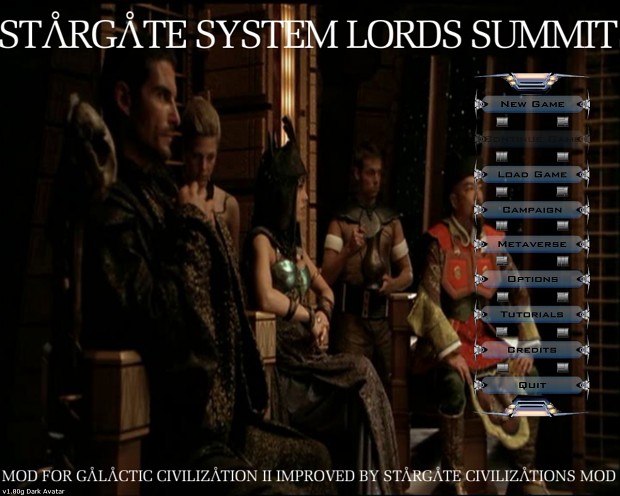 Stargate System Lords Summit 1.0