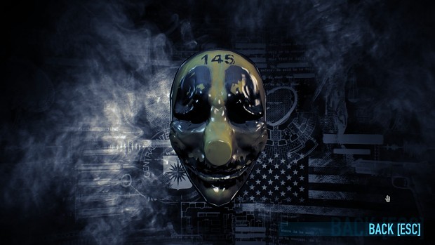 PAYDAY 2 - Hoxton's Gold Mask