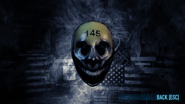 PAYDAY 2 - Wolf's Gold Mask