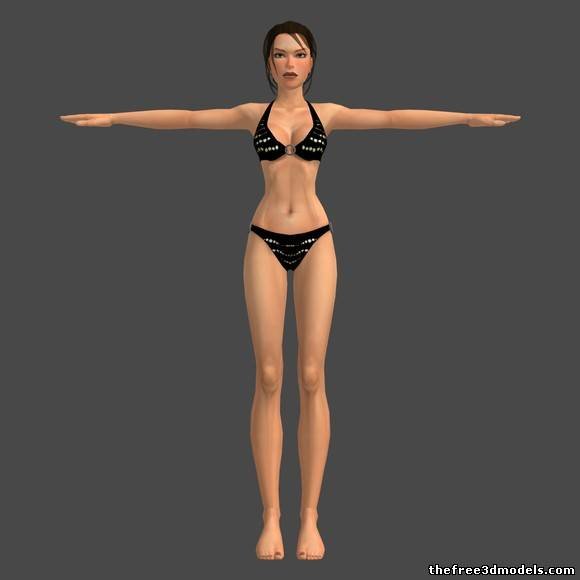 Tomb Raider IV Server-Side Player Skin Bikini