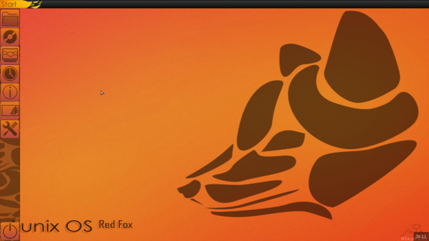 Lunix OS Red Fox with Icon Pack Russian