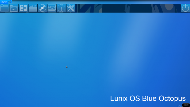 Lunix OS Blue Octopus