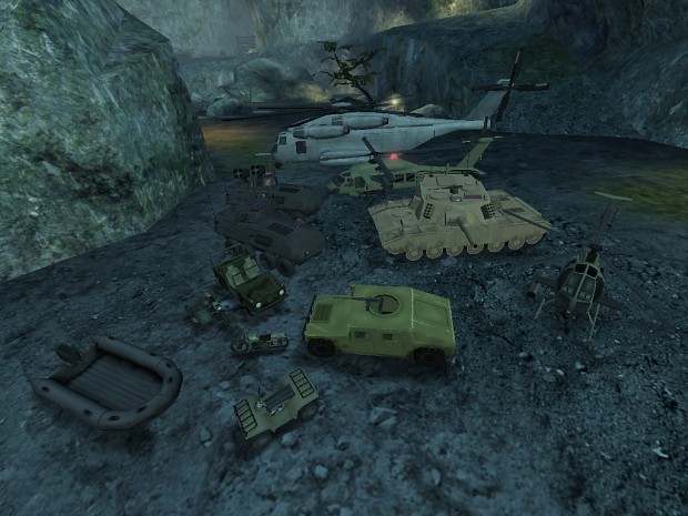 TD Warfare Vehicle Pack