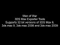 Men of War 3DS Max Exporter Tools