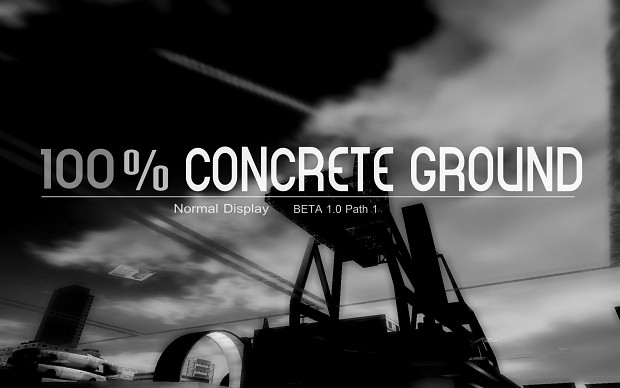 [Normal]100% Concrete Ground (Part 1)