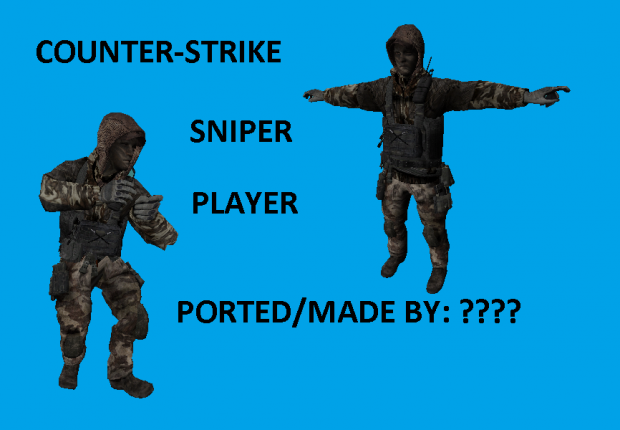 Sniper sas player model cs