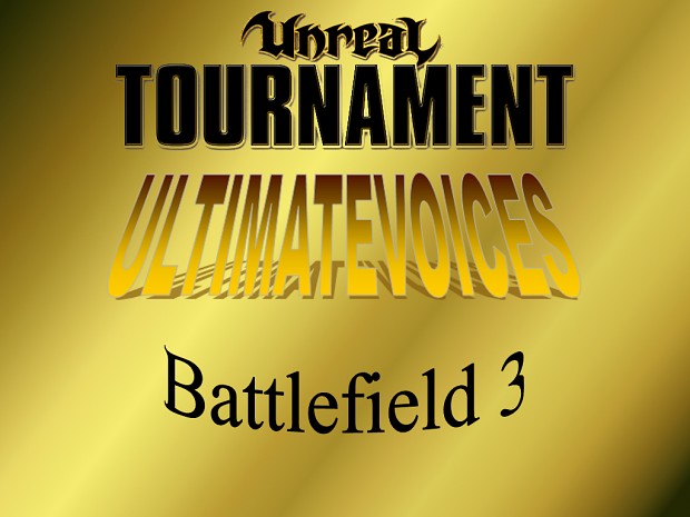 UV - Battlefield 3 (Soldier Voicepack)