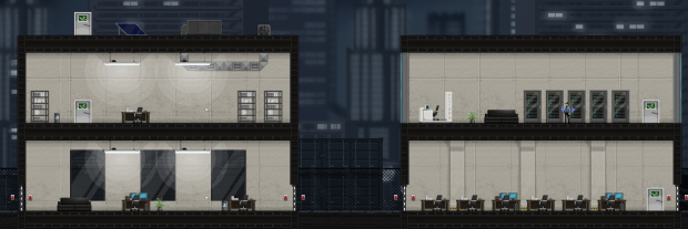 Two Buildings - Gunpoint