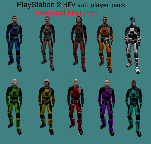PS2 HEV players pack