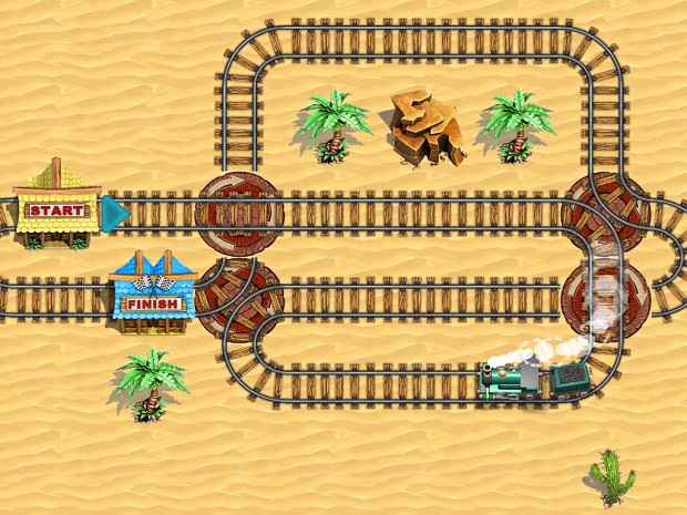 Puzzle Rail Rush Full