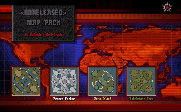"Unreleased" Map Pack for RA3
