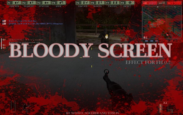 BLOODY SCREEN for FH