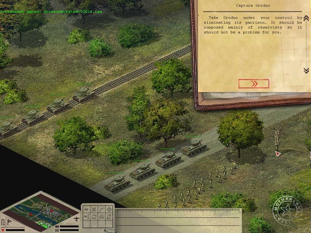 Stalingrad game Mission GUI