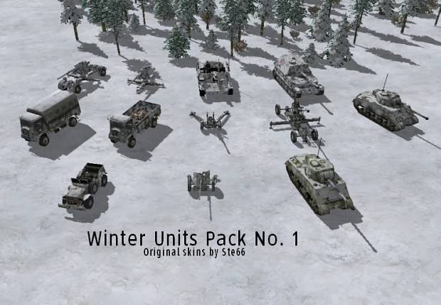 Unit Winter Texture Pack No. 1