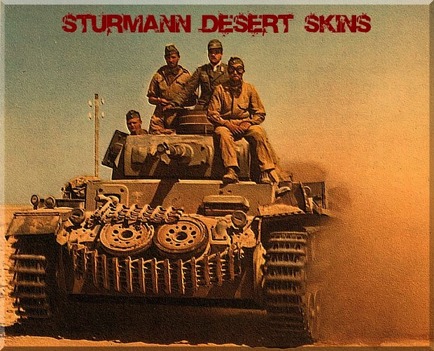 Sturmann Desert Skins - Large Texture Pack