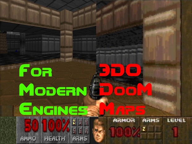 3DO Doom maps for Modern Engines