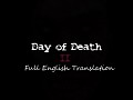Day of Death 2 - Full English Translation