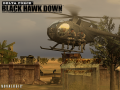 Delta force Black Hawk Down menu screen. (orginal)