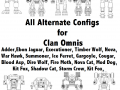 All alternate Configs for Clan Omnis V1.1