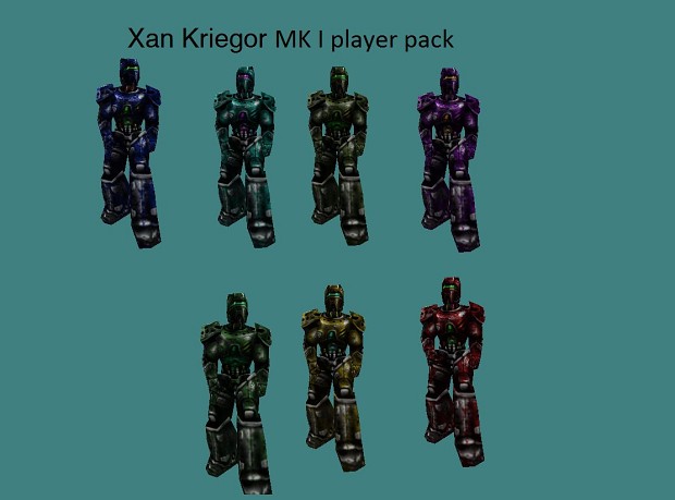 UT99 Xan player pack