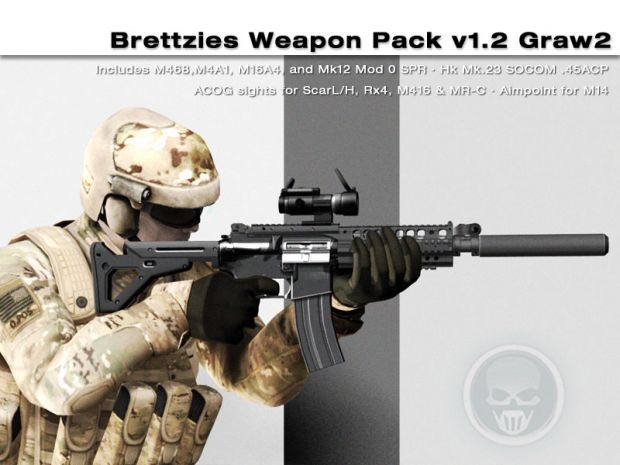 Brettzies Weapon Pack v1.2 GRAW2