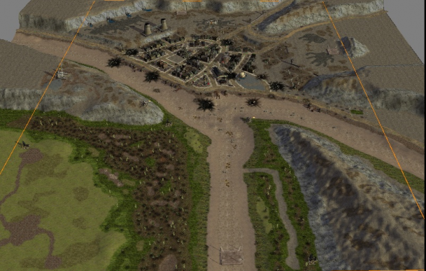 Nuke Generals Challenge map 2v2 skirmish