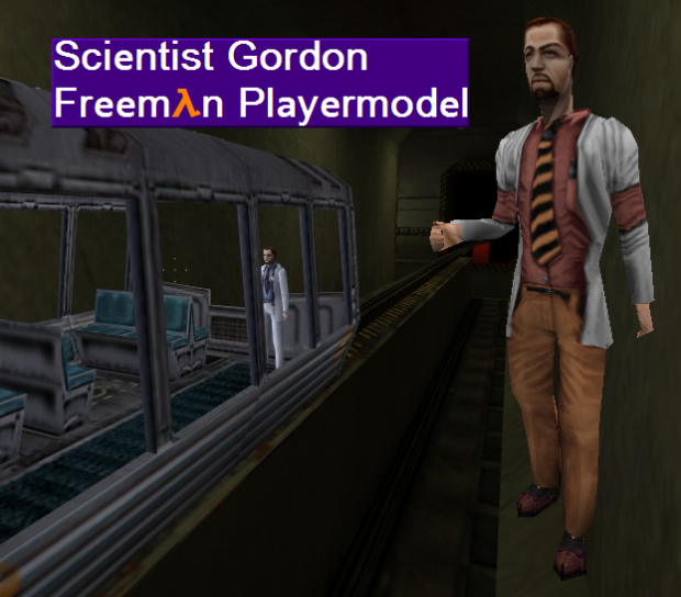 Scientist Gordon Freeman PlayerModel