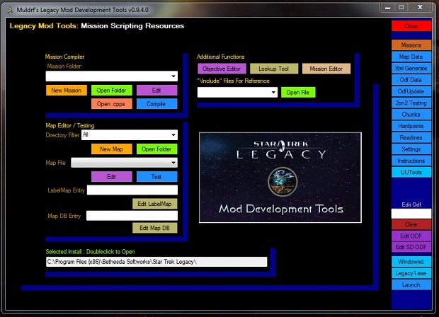 Muldrf's Legacy Mod Tools Suite Release 2k