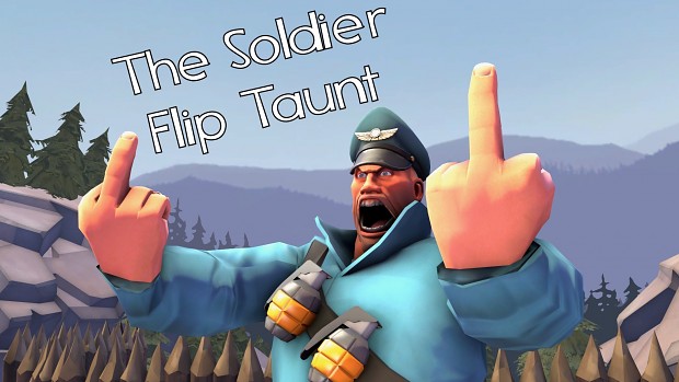 Soldier Flip Taunt