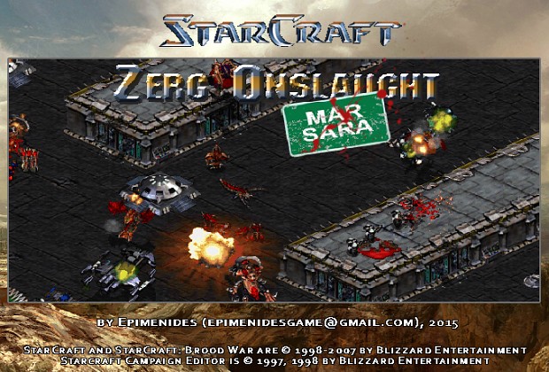 Zerg Onslaught - Mar Sara 0.9 Beta