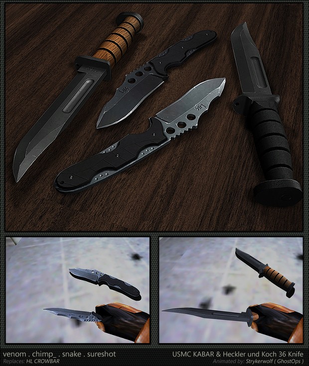 SureShot Knife pack