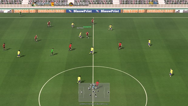 Gameplay Football public beta 2 v0.2 (Linux 64bit)